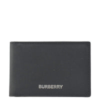 BURBERRY Leather Card Holder Black