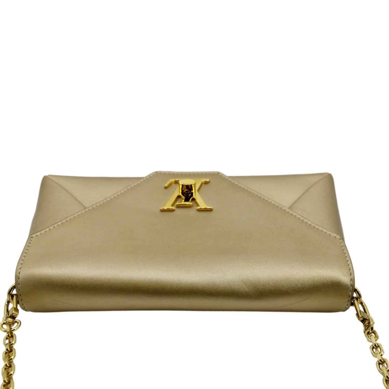 Louis Vuitton Perforated Studs Love Note Clutch - Metallic Clutches,  Handbags - LOU781703
