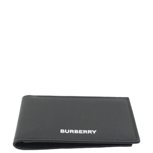 BURBERRY Leather Card Holder Black