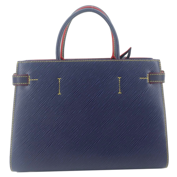 LOUIS VUITTON Twist Epi Leather 2Way Tote Bag Indigo