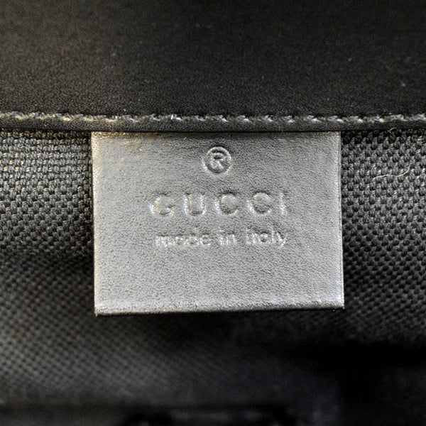 GUCCI GG Supreme Canvas Backpack Black 495563