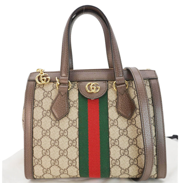 GUCCI Ophidia GG Supreme Canvas Tote Bag Beige 547551