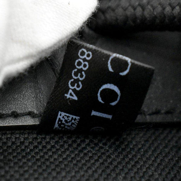 GUCCI GG Supreme Canvas Backpack Black 495563