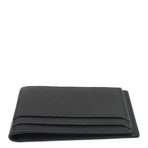 BURBERRY Leather Card Holder Black