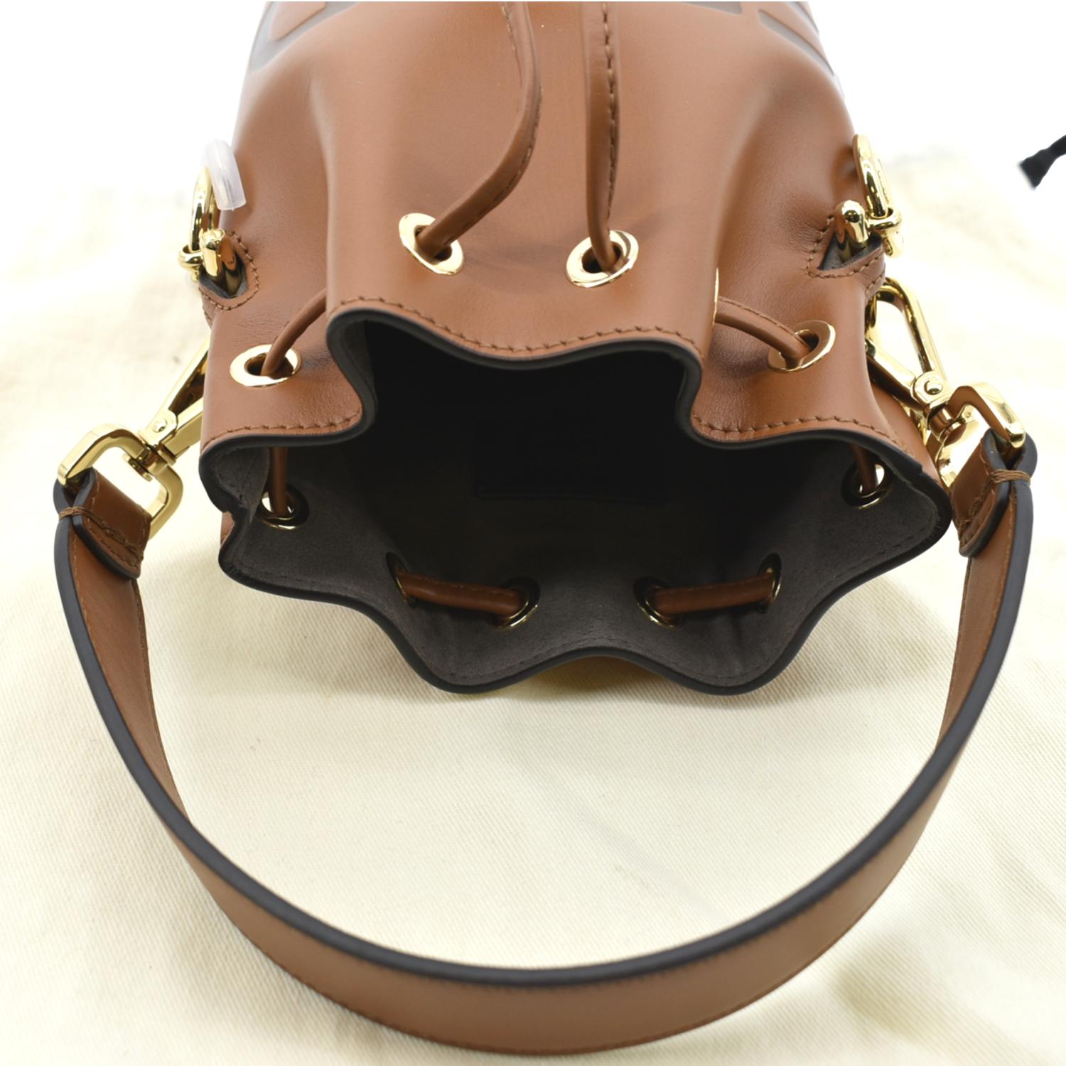 Fendi Mon Trésor Bucket Bag in Brown