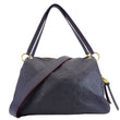 LOUIS VUITTON Ponthieu PM  Empreinte Leather Shoulder Bag Blue