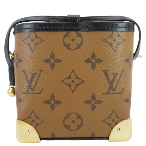 LOUIS VUITTON Noe Monogram Reverse Canvas Purse Brown