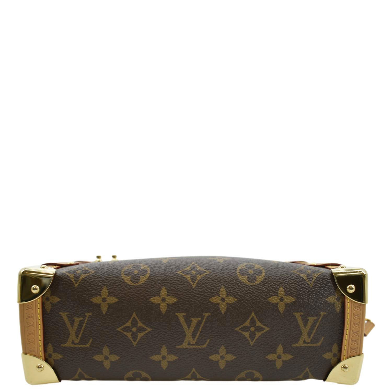 Louis Vuitton Monogram Side Trunk Brown for Women