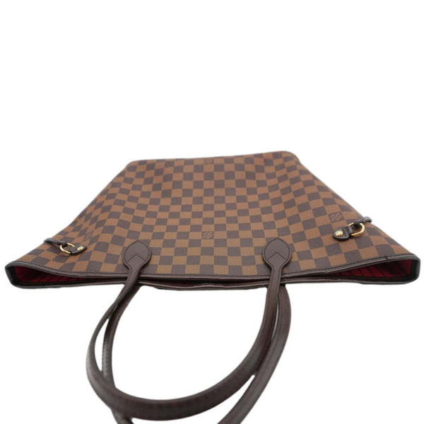 LOUIS VUITTON  Neverfull MM Damier Ebene Shoulder Bag Brown