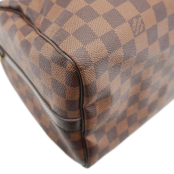 LOUIS VUITTON Speedy 30 Bandouliere Damier Ebene Shoulder Bag Brown