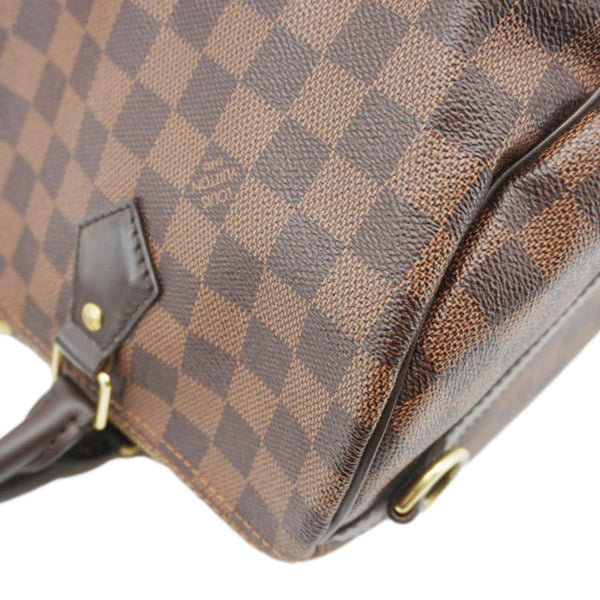 LOUIS VUITTON Speedy 30 Bandouliere Damier Ebene Shoulder Bag Brown