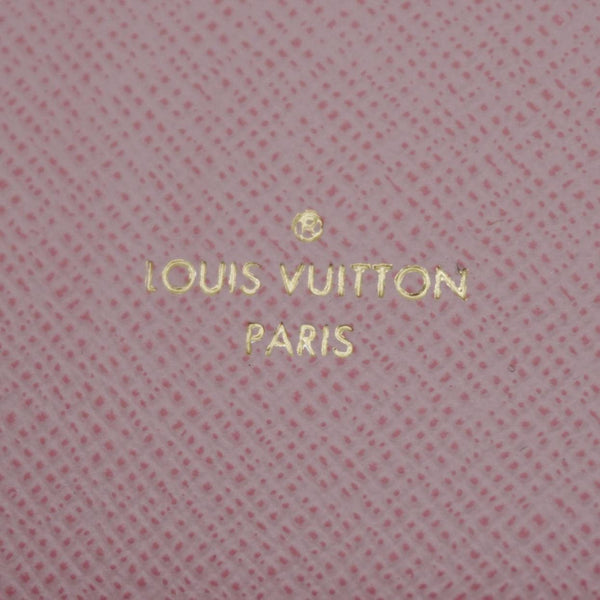 LOUIS VUITTON Victorine Damier Azur Wallet Rose Ballerine