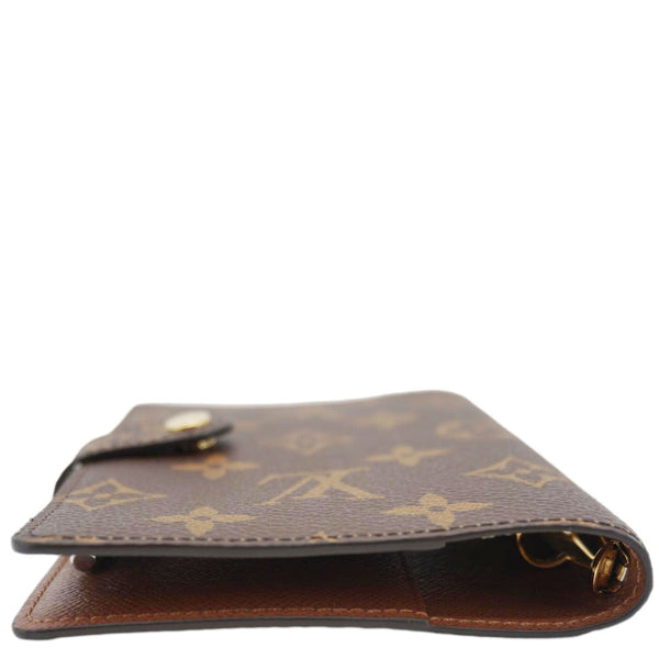 LOUIS VUITTON Agenda PM Monogram Canvas Planner Cover Brown