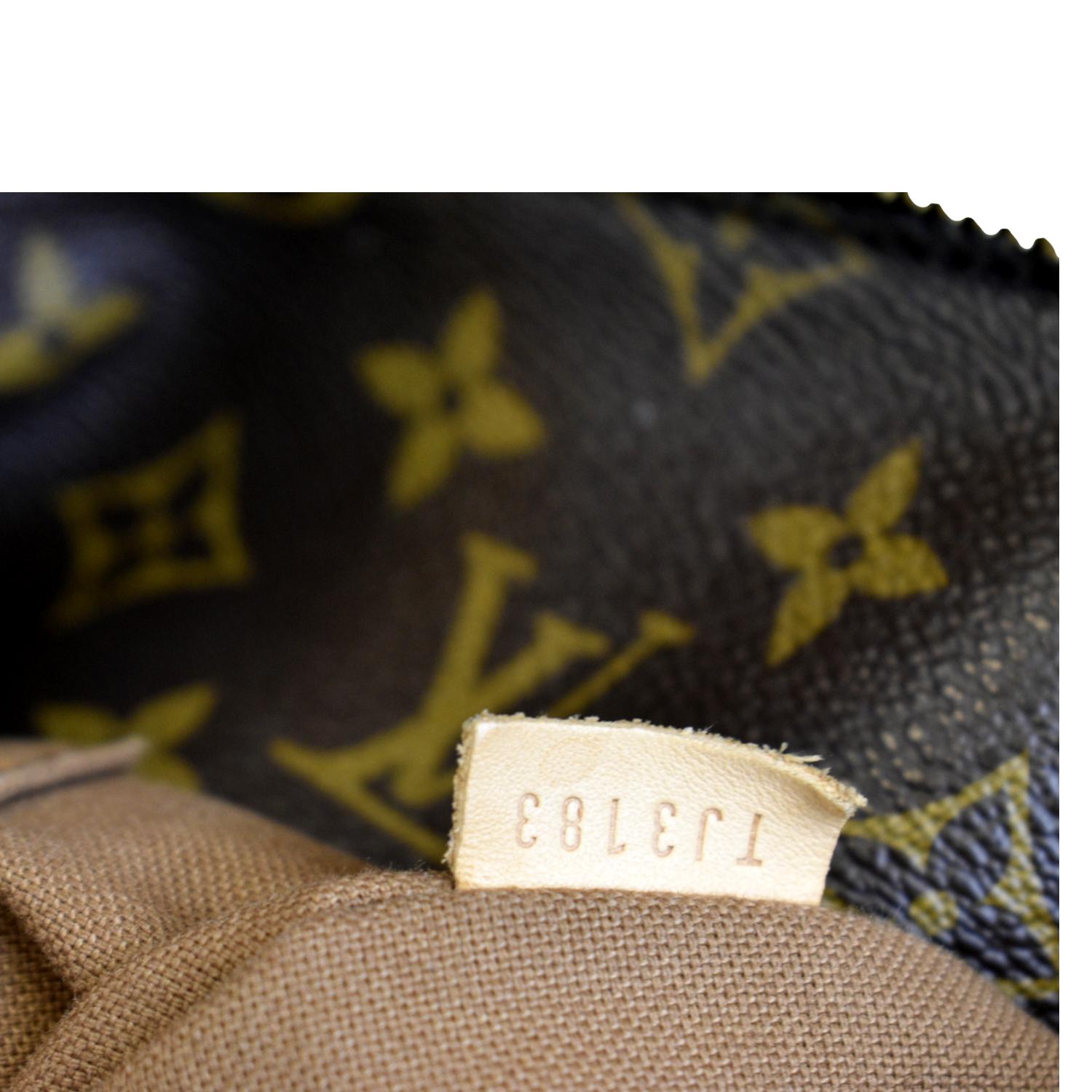 Louis Vuitton Sully Handbag Monogram Canvas MM Brown 2386141