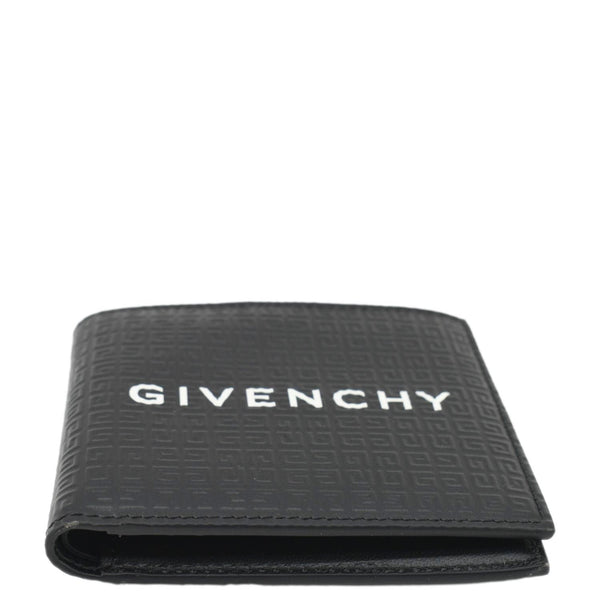 GIVENCHY Calfskin 4G Leather Bifold Wallet Black