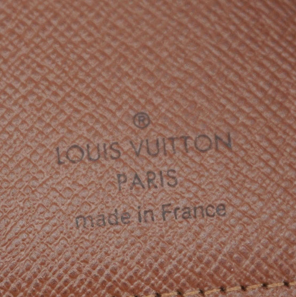 LOUIS VUITTON Agenda PM Monogram Canvas Planner Cover Brown