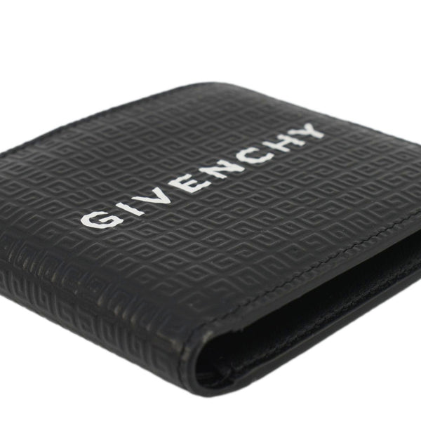 GIVENCHY Calfskin 4G Leather Bifold Wallet Black