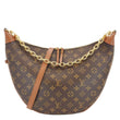 LOUIS VUITTON Loop Reverse Monogram Canvas Shoulder Bag Brown