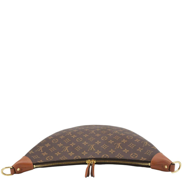 LOUIS VUITTON Loop Reverse Monogram Canvas Shoulder Bag Brown