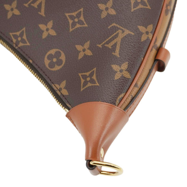 LOUIS VUITTON Loop Reverse Monogram Canvas Shoulder Bag Brown