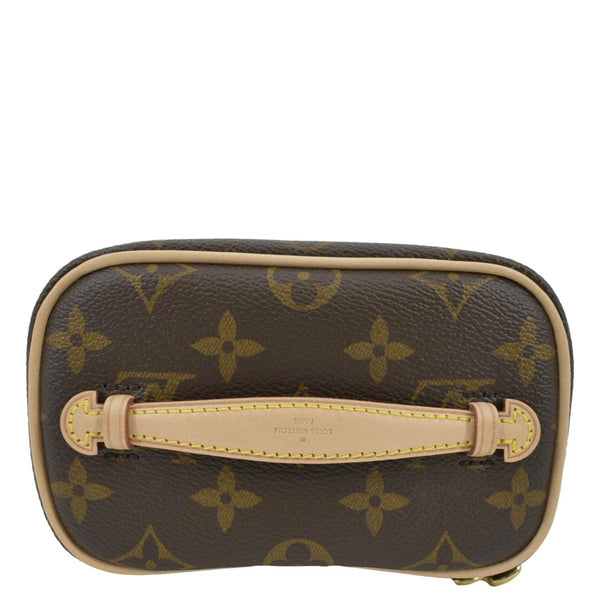 LOUIS VUITTON Nice Nano Monogram Canvas Toiletry Pouch Brown