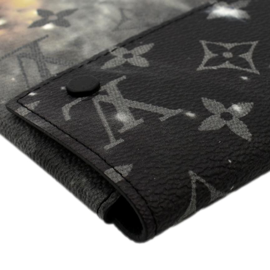 Louis Vuitton Limited Edition Black Monogram Galaxy Keepall