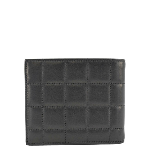 YVES SAINT LAURENT Leather Men's Bifold Wallet Black