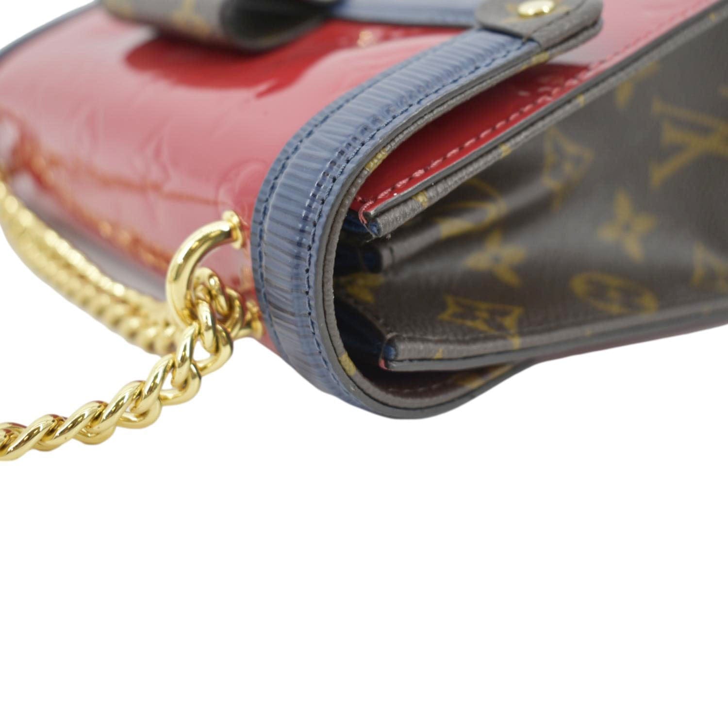 Louis Vuitton M90566 WynWood Chain Bag Purse Monogram Vernis