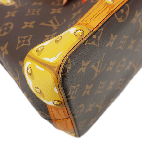 LOUIS VUITTON Neonoe Summer Trunks Monogram Canvas Crossbody Bag Brown