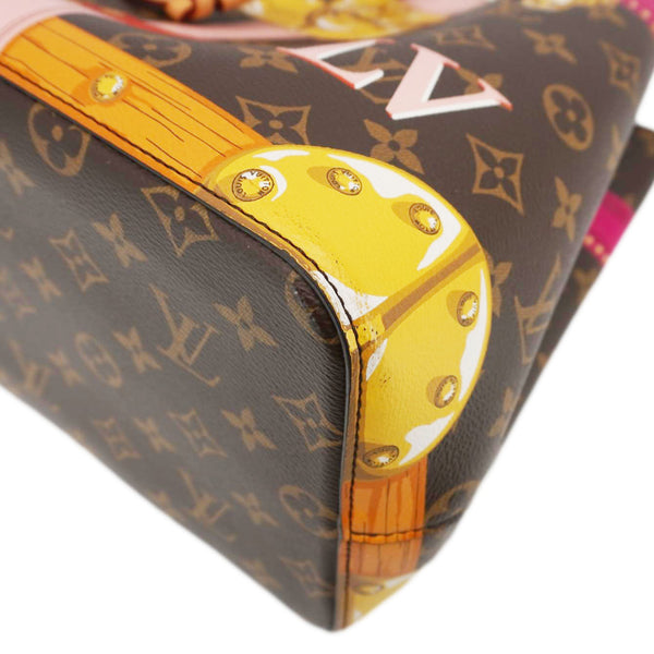 LOUIS VUITTON Neonoe Summer Trunks Monogram Canvas Crossbody Bag Brown