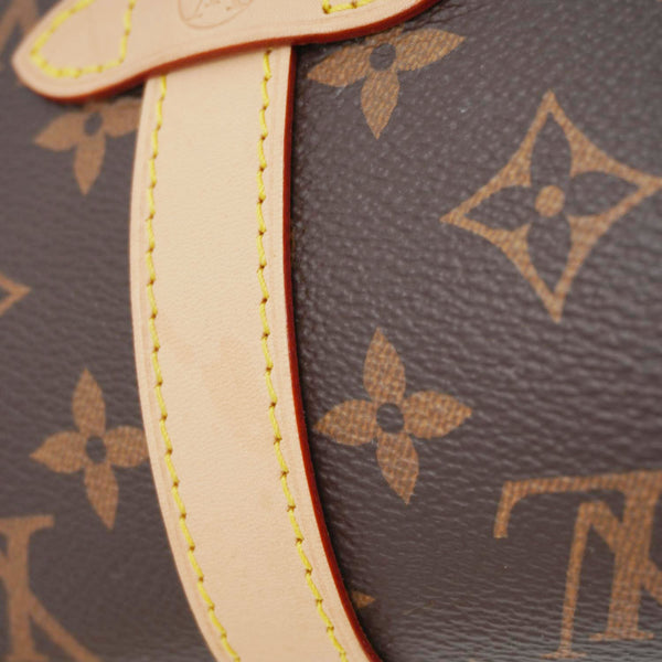 LOUIS VUITTON Saumur BB Monogram Canvas Crossbody Bag Brown