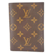 LOUIS VUITTON Monogram Canvas Card Holder Brown