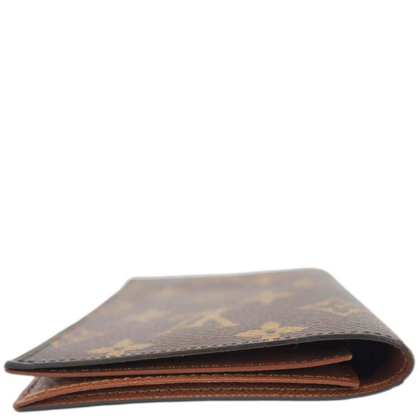 LOUIS VUITTON Monogram Canvas Card Holder Brown