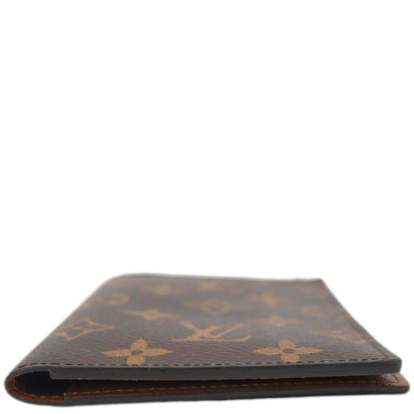 LOUIS VUITTON Monogram Canvas Card Holder Brown