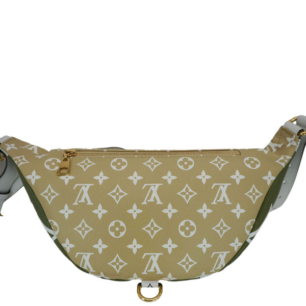 LOUIS VUITTON Monogram Giant Canvas Bum Bag Khaki Beige