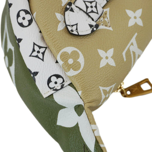 LOUIS VUITTON Monogram Giant Canvas Bum Bag Khaki Beige