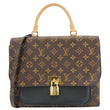 LOUIS VUITTON Marignan Monogram Canvas Shoulder Bag Brown