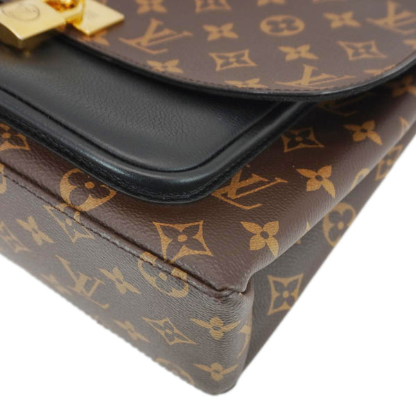 LOUIS VUITTON Marignan Monogram Canvas Shoulder Bag Brown