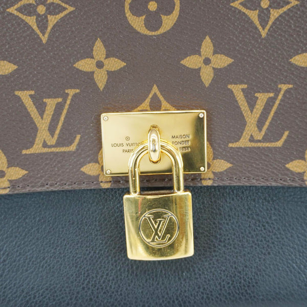 LOUIS VUITTON Marignan Monogram Canvas Shoulder Bag Brown