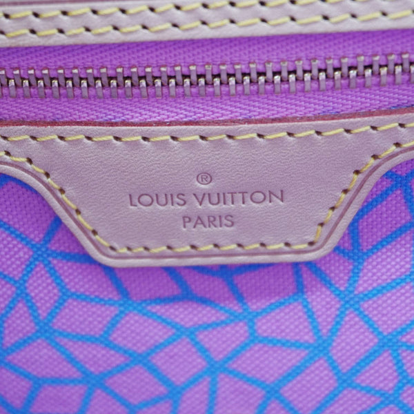 LOUIS VUITTON LV X YK Kusama Neverfull Pumpkin Monogram Canvas Tote Bag Brown