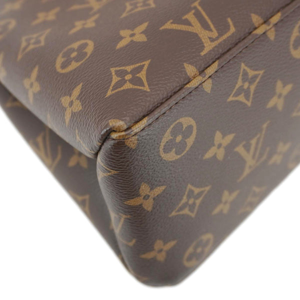 LOUIS VUITTON Petit Palais Monogram Canvas Shoulder Bag Brown