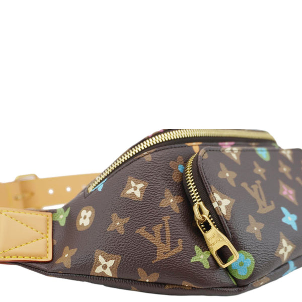 LOUIS VUITTON Tyler Monogram Craggy Canvas Rush Bumbag Brown