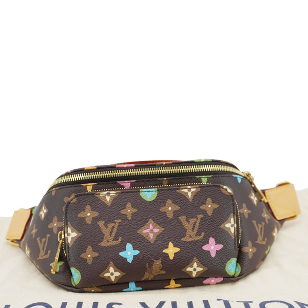 LOUIS VUITTON Tyler Monogram Craggy Canvas Rush Bumbag Brown