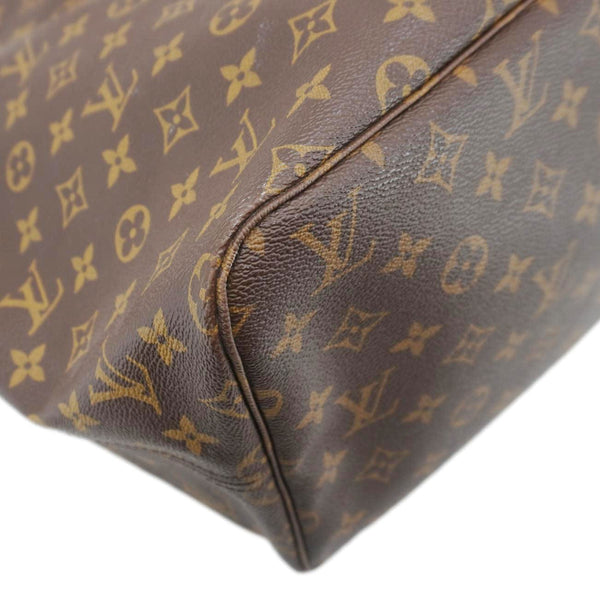 LOUIS VUITTON Neverfull GM Monogram Canvas Tote Bag Brown