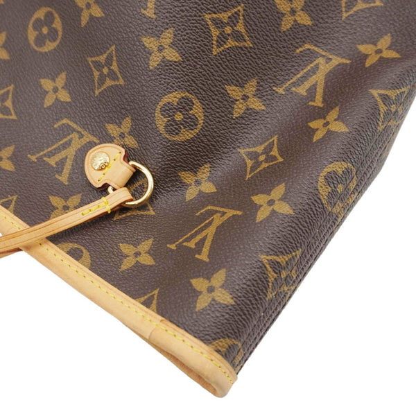 LOUIS VUITTON Neverfull GM Monogram Canvas Tote Bag Brown