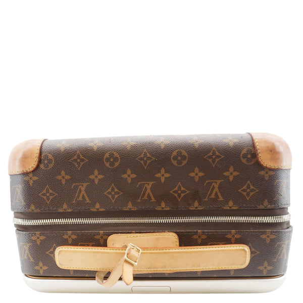 LOUIS VUITTON Horizon 55 Monogram Canvas Travel Bag Brown