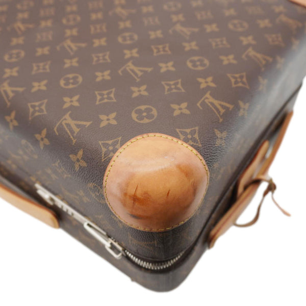 LOUIS VUITTON Horizon 55 Monogram Canvas Travel Bag Brown