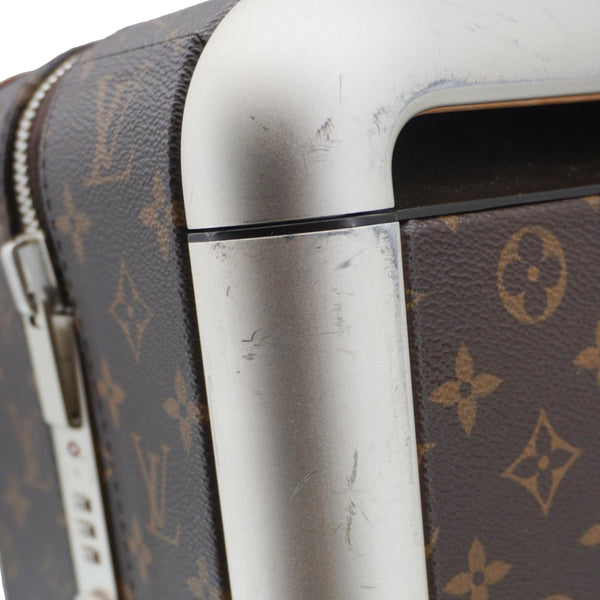 LOUIS VUITTON Horizon 55 Monogram Canvas Travel Bag Brown