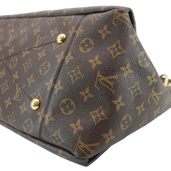 LOUIS VUITTON Artsy MM Monogram Canvas Hobo Bag Brown