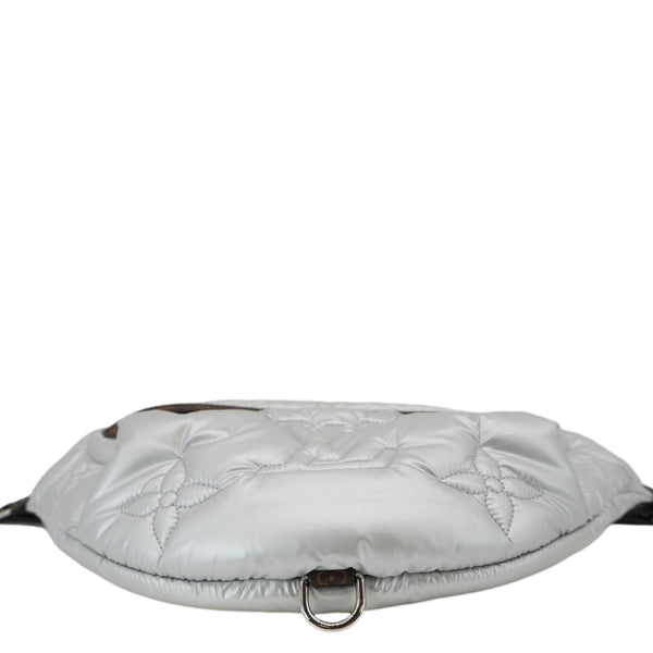 LOUIS VUITTON Pillow Monogram Econyl Bumbag Silver